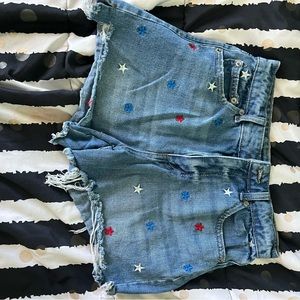 Juniors Star Jean  Shorts size 4